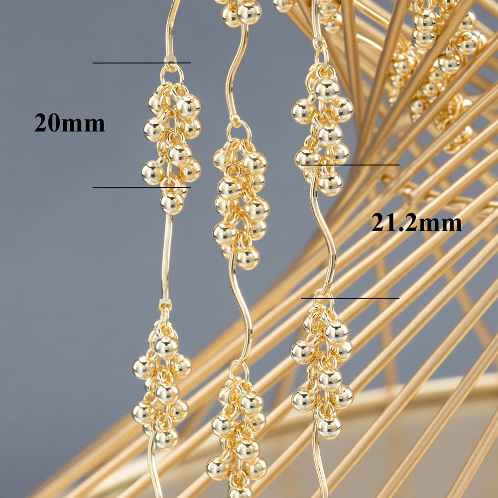 GUFEATHER C285,diy chain,nickel free,18k gold plated,copper,natural stone,zircons,diy bracelet necklace,jewelry making,50cm/lot