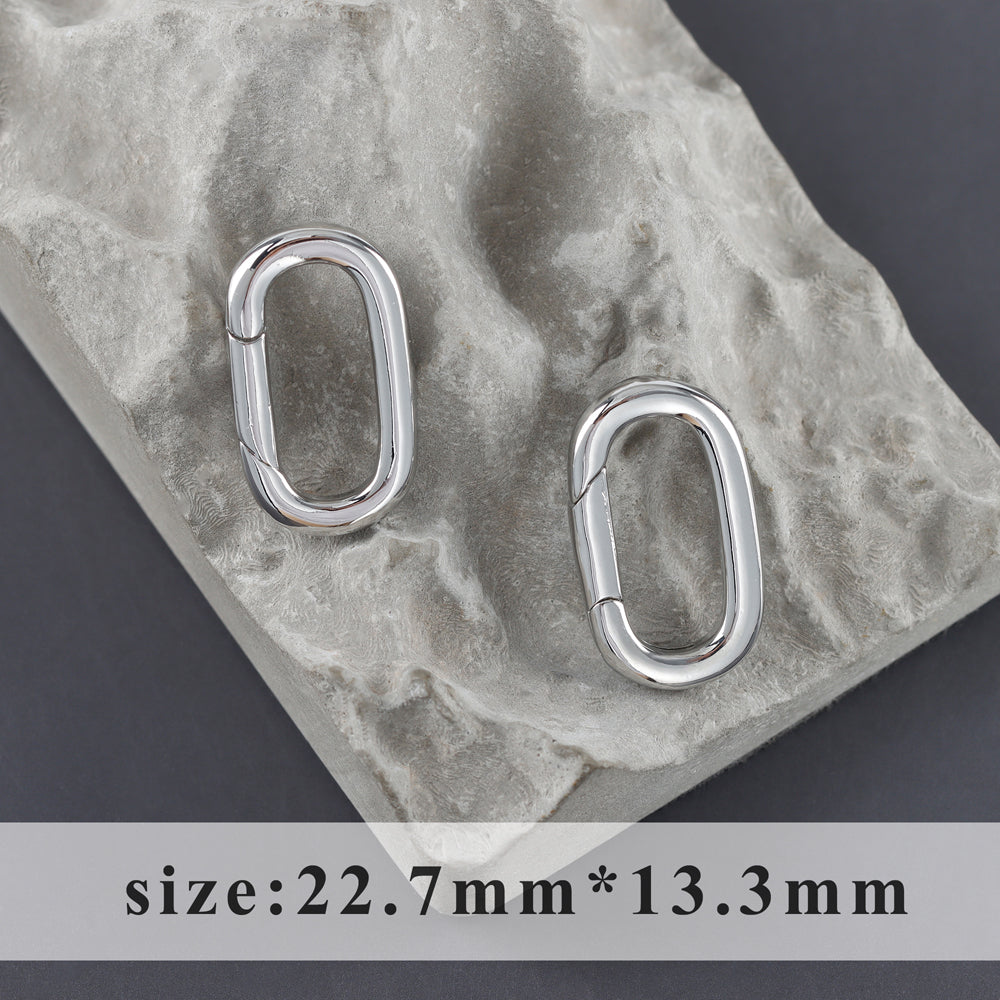 GUFEATHER M1109,jewelry accessories,clasp hooks,pass REACH,nickel free,18k gold rhodium plated,copper metal,connector,10pcs/lot