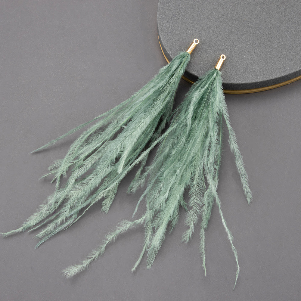 GUFEATHER M841,jewelry accessories,diy feather pendants,hand made,copper metal,charms,diy earrings,jewelry making,10pcs/lot