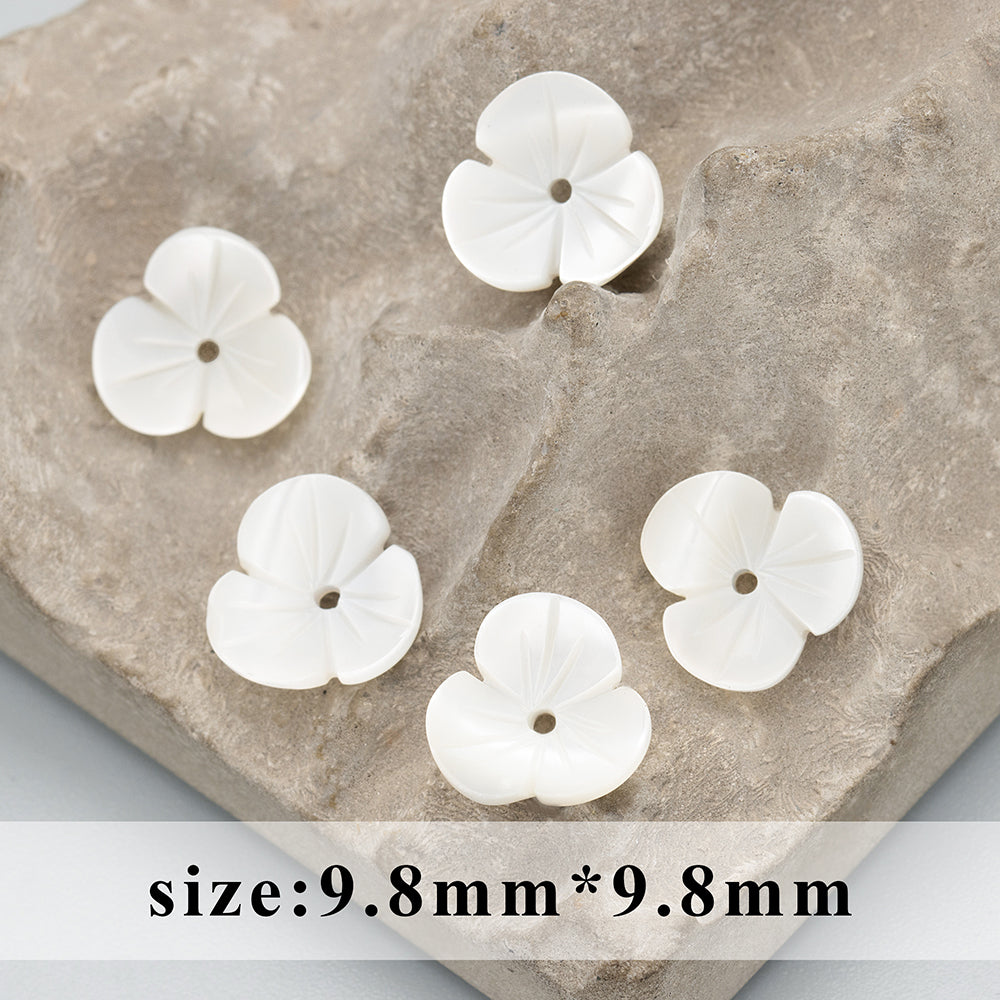 GUFEATHER MD26,jewelry accessories,natural shells,flower shape,charms,diy flower cap,jewelry making,diy pendants,10pcs/lot