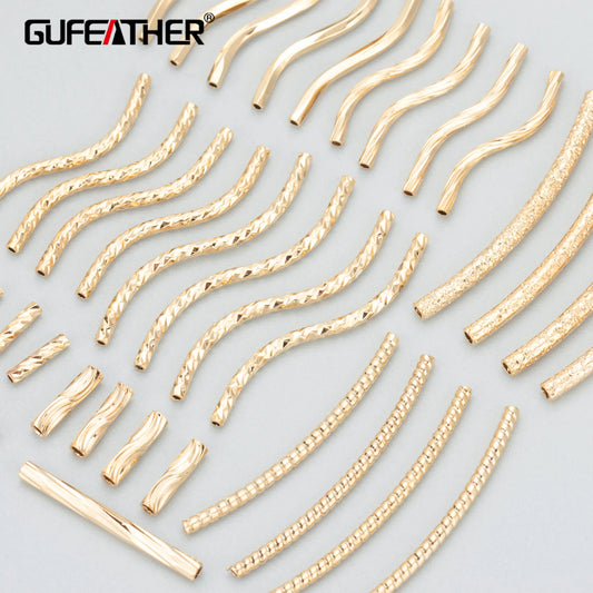 GUFEATHER MC48,jewelry accessories,18k gold rhodium plated,nickel free,copper,hand made,diy accessories,jewelry making,one pack