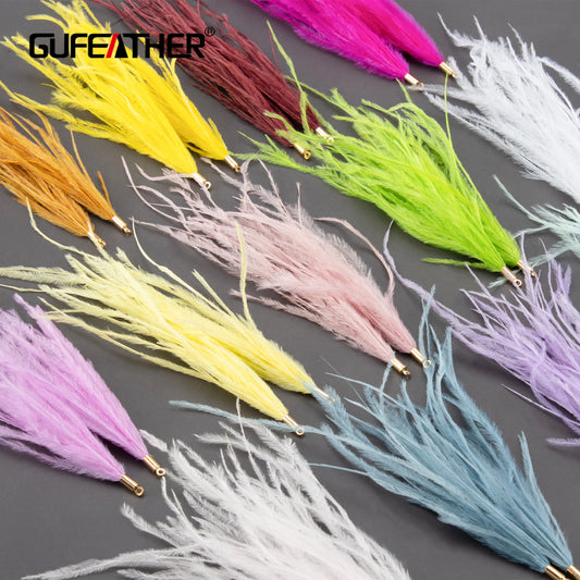 GUFEATHER M841,jewelry accessories,diy feather pendants,hand made,copper metal,charms,diy earrings,jewelry making,10pcs/lot