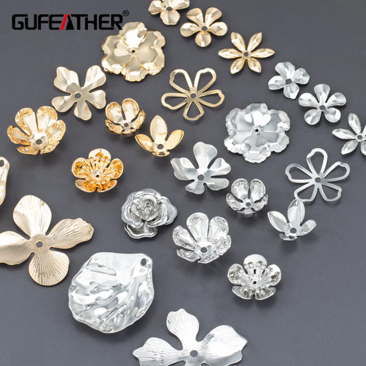 GUFEATHER M715,jewelry accessories,18k gold rhodium plated,copper,pass REACH,nickel free,diy earrings,jewelry making,20pcs/lot