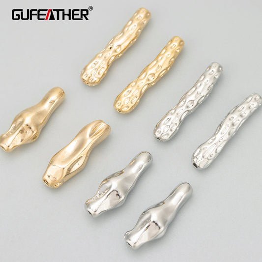 GUFEATHER MD37,jewelry accessories,18k gold rhodium plated,copper,charms,hand made,diy earring necklace,jewelry making,10pcs/lot