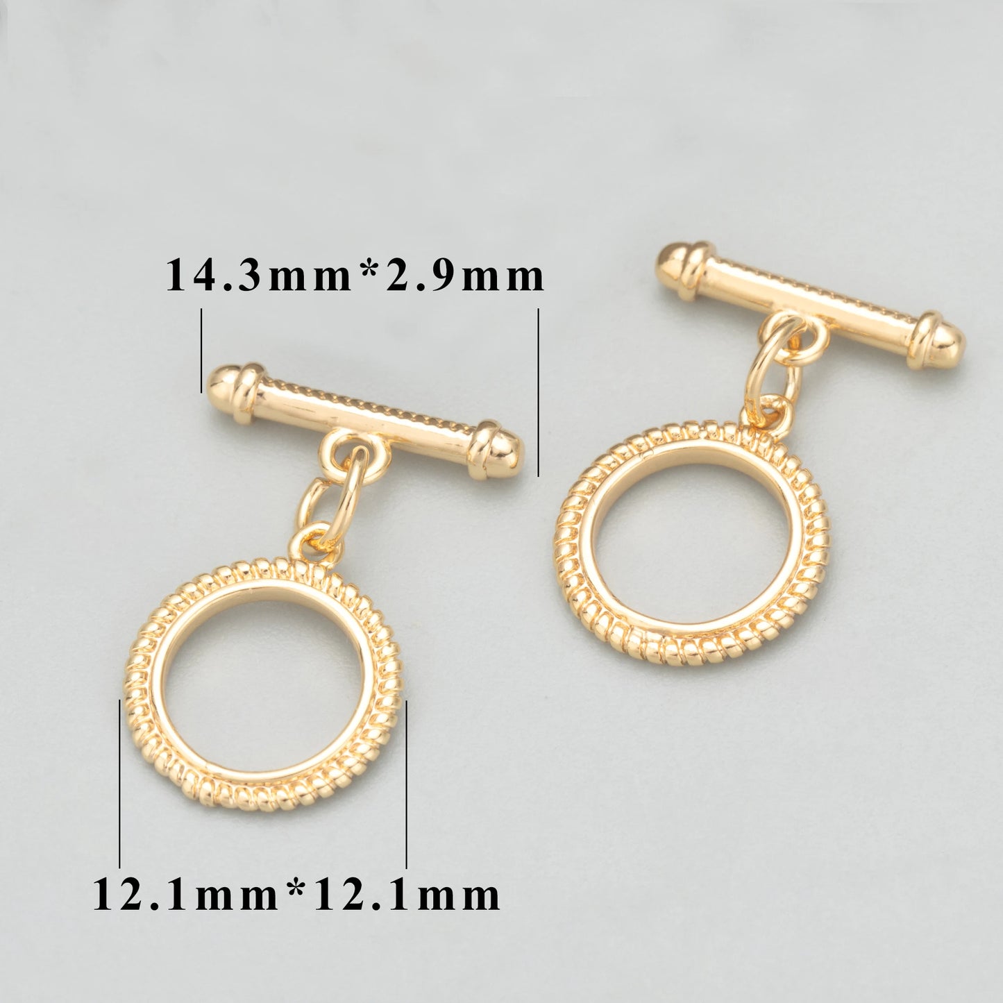 GUFEATHER MD10,jewelry accessories,18k gold rhodium plated,nickel free,copper,jewelry making,ot clasp,connector hooks,6pcs/lot