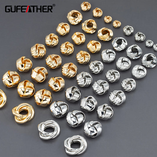 GUFEATHER M916,jewelry accessories,pass REACH,nickel free,18k gold rhodium plated,copper,diy earrings,jewelry making,10pcs/lot
