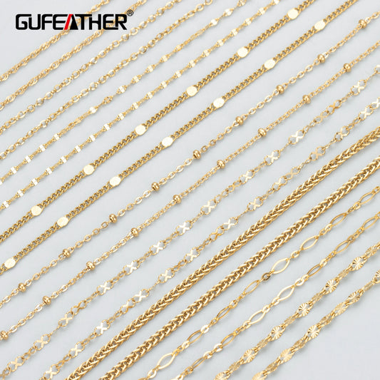 GUFEATHER MC47,fashion necklace,316L stainless steel,nickel free,hand made,long necklace diy chain,mash up necklace,one pcs/lot