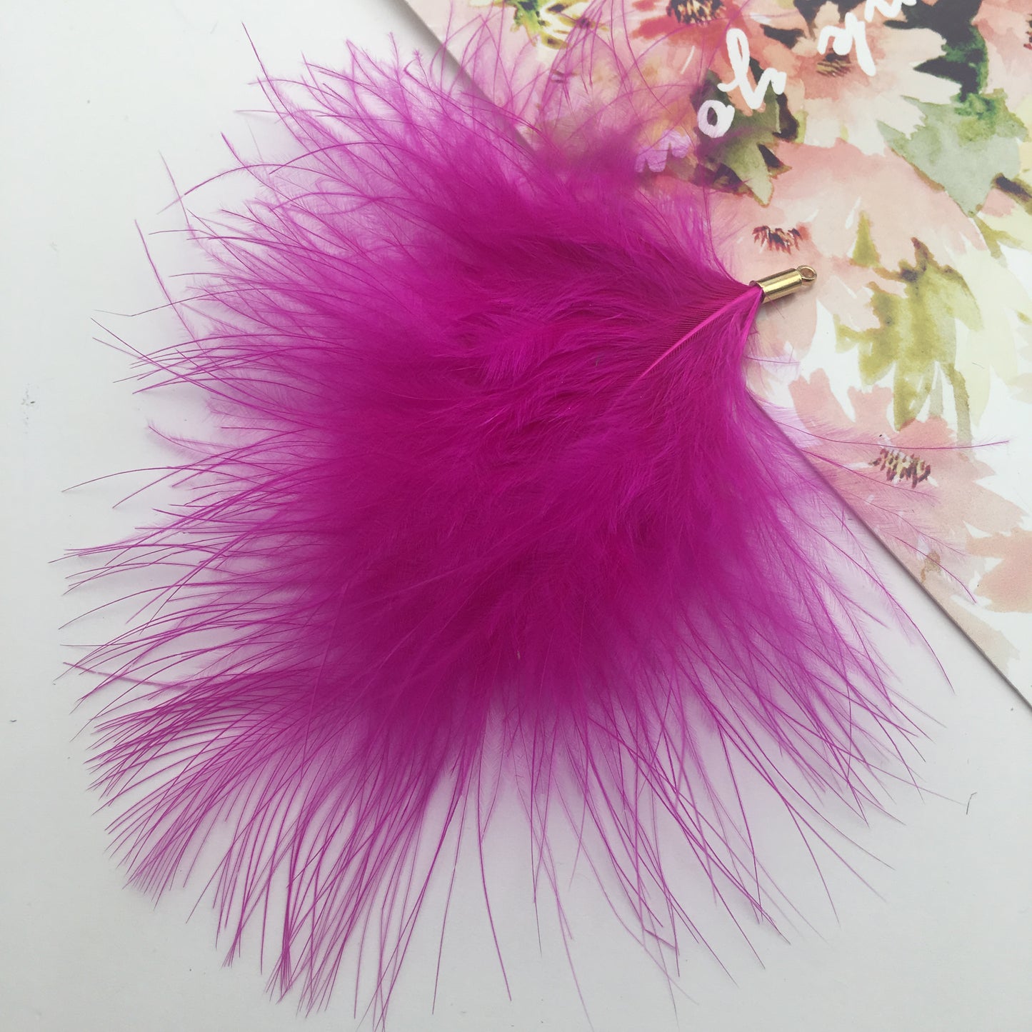GUFEATHER L75/Ostrich feather/jewelry accessories/diy earrings findings/Jewelry making/Feather earrings/diy pendants/2pcs