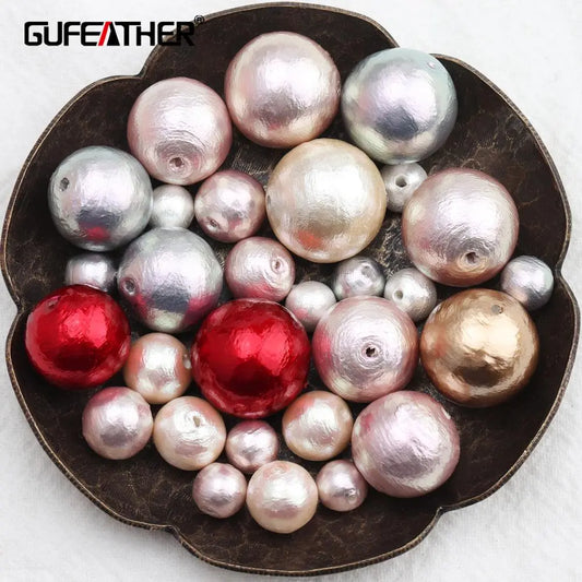 GUFEATHER M574, perle artificielle, accessoires de bijoux, faits à la main, résultats de fabrication de bijoux, breloques, pendentif de boucles d'oreilles DIY, 10 pièces/lot 