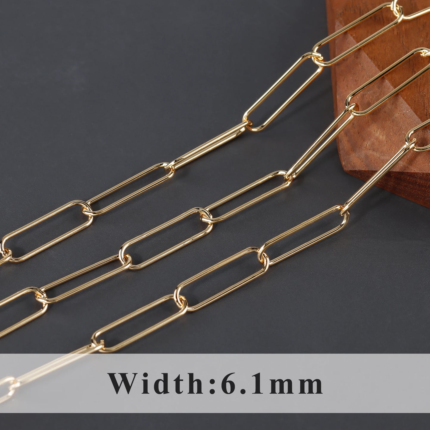 GUFEATHER C202,diy chain,pass REACH,nickel free,18k gold plated,copper,diy bracelet necklace,hand made,jewelry making,1m/lot