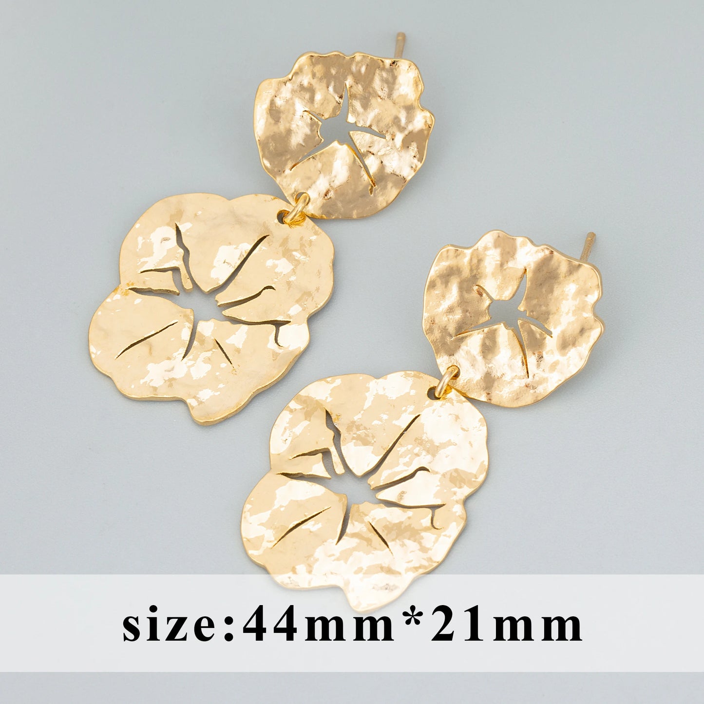 GUFEATHER ME06, accesorios de joyería, chapado en rodio de oro de 18 k, cobre, sin níquel, hecho a mano, fabricación de joyas, pendientes diy, 4 unids/lote 