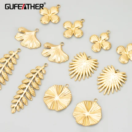 GUFEATHER MD88,jewelry accessories,316L stainless steel,nickel free,diy accessories,charms,diy pendants,jewelry making,4pcs/lot - AliExpress 36