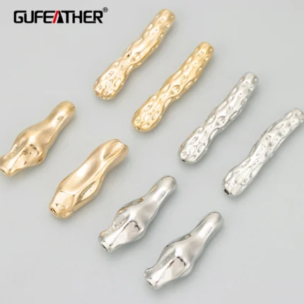 GUFEATHER MD37,jewelry accessories,18k gold rhodium plated,copper,charms,hand made,diy earring necklace,jewelry making,10pcs/lot - AliExpress 36