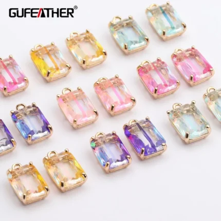 GUFEATHER M431,jewelry accessories,copper,glass pendants,jump ring,hand made,charms,jewelry making,diy pendants,10pcs/lot - AliExpress 36