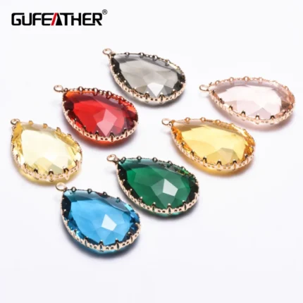 GUFEATHER M77,jewelry accessories,copper,crystal,accessory parts,hand made,charms,jewelry making,diy pendants,2pcs/lot - AliExpress 36