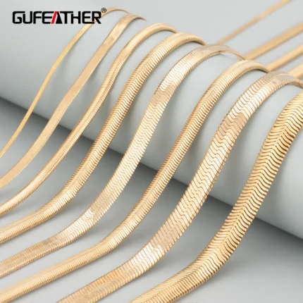 GUFEATHER MB71,fashion snake necklace,nickel free,18k gold rhodium plated,long necklace diy chain,mash up necklace,one pcs/lot - AliExpress 36